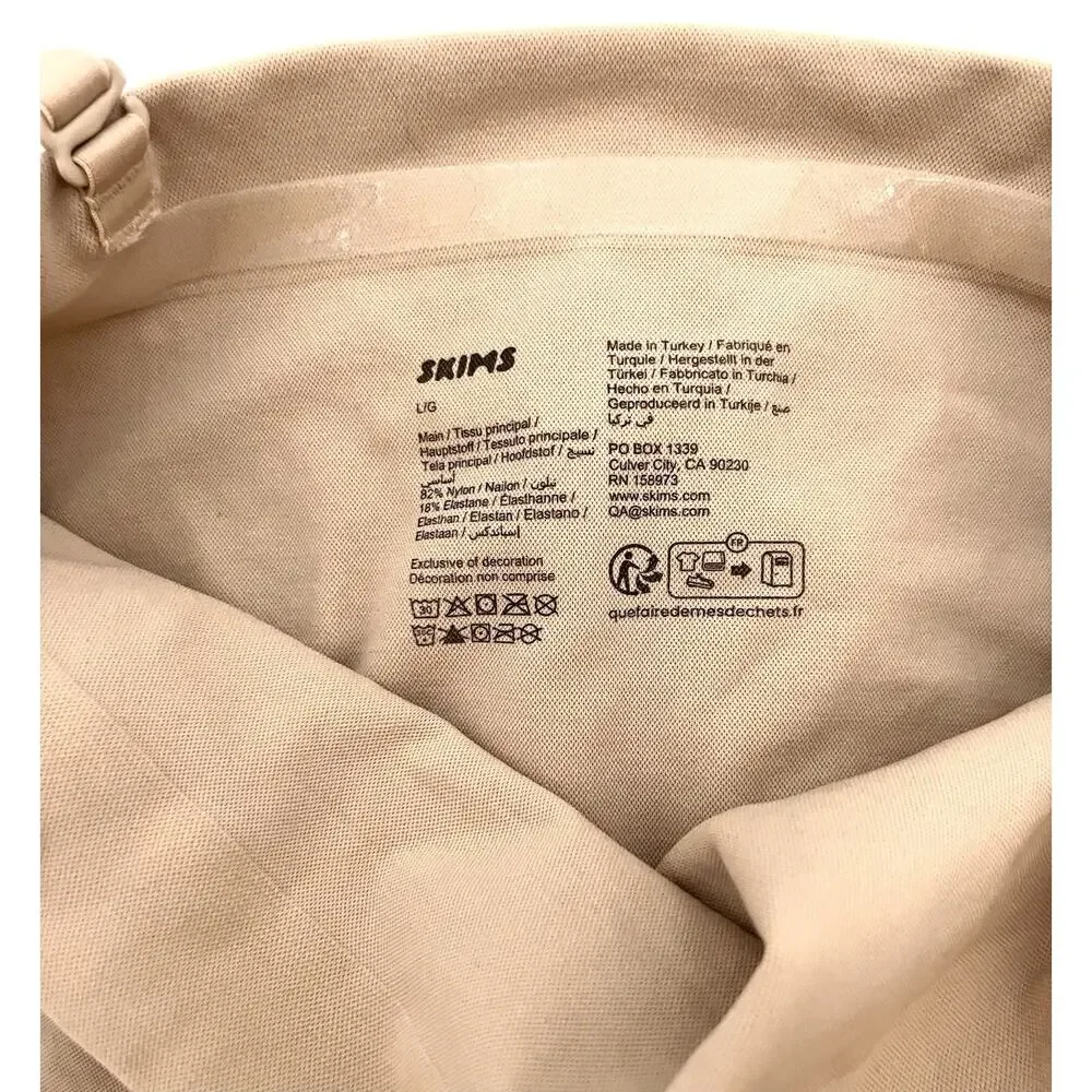Skims New Large High Waisted Butt Lifting Shapewear With Detachable Straps NWOT - Picture 2 of 6